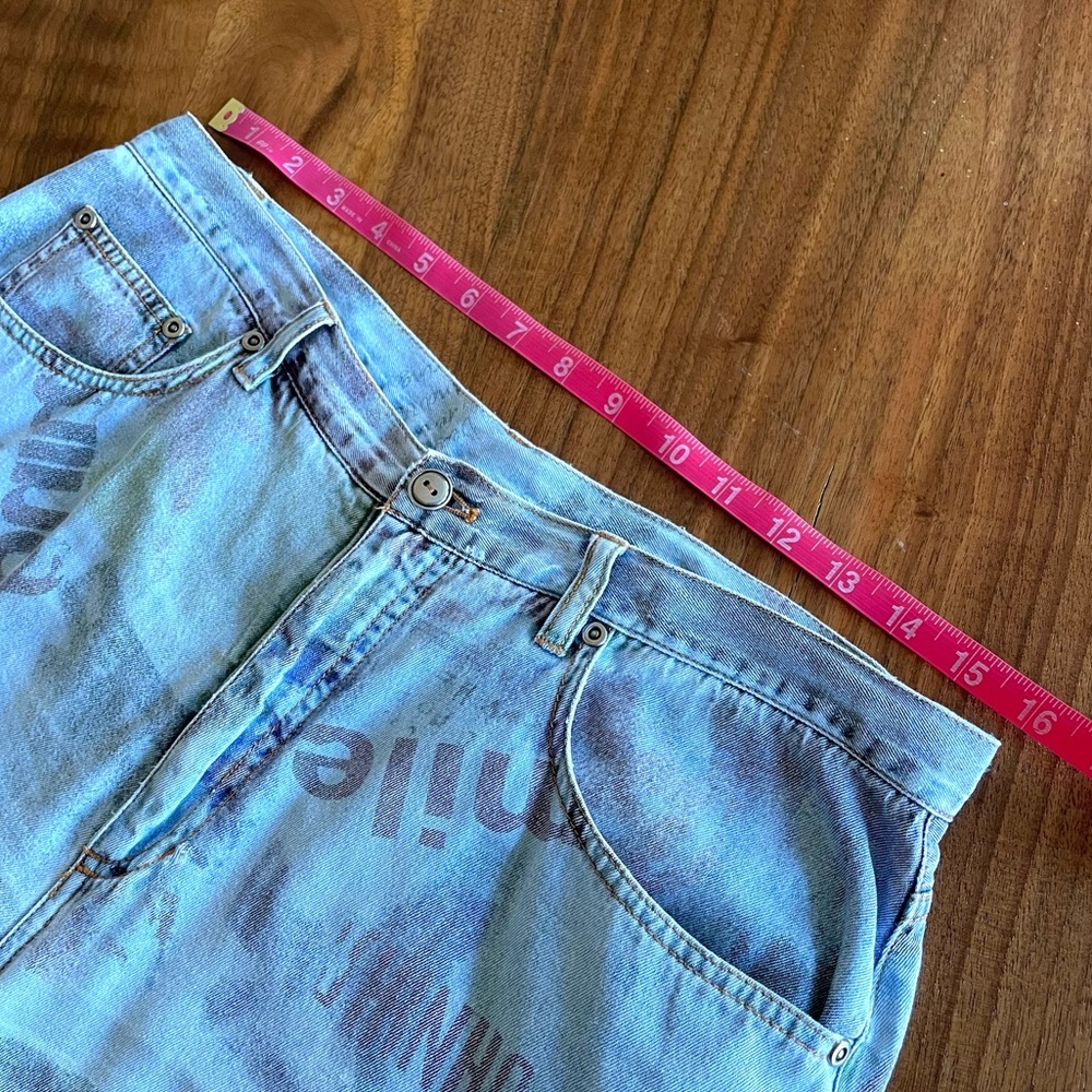 VINTAGE Streetwear Matching Set! Chico’s Design Lightweight Smile Chambray Denim - Picture 8 of 15